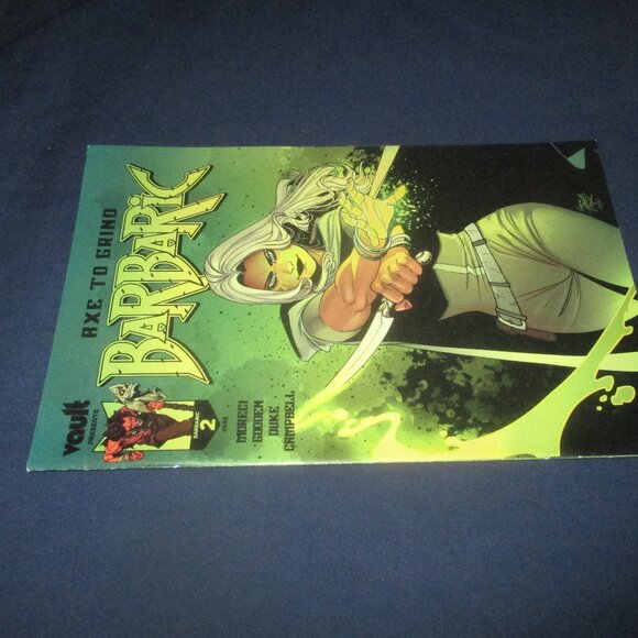 Barbaric Axe To Grind #2 (Vault comics, 2022) Cover B Variant - Picture 3 of 3